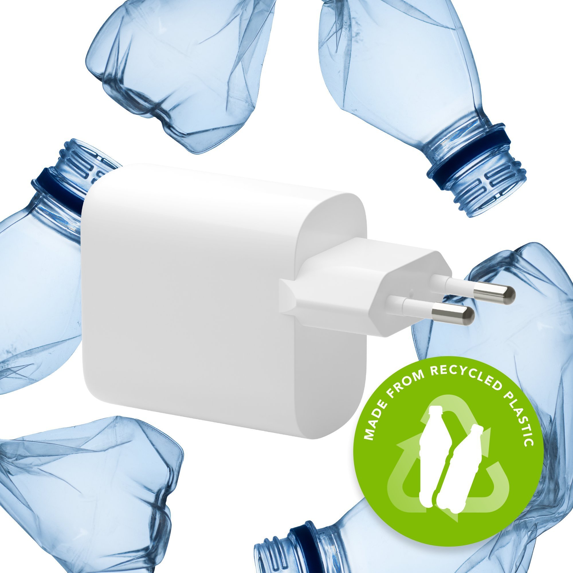 dbramante1928 re-charge - EU Wall Charger - 2x USB-C 30W - W, Indoor, AC, White CH30EUWH7123