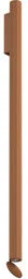 Flos - Flauta Lampa Ścienna H1000 Riga Anodized Copper Flos - Lampy ścienne - miniaturka - grafika 1