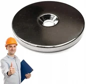 Magnesy - MAGNES NEODYMOWY 10x3 mm POD WKRĘT Z Otworem 7x3,5 mm Okrągły Pierścieniowy - miniaturka - grafika 1