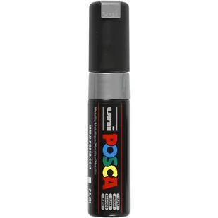 uni-ball Posca PC-8K marker, złoty, srebro PX113613000 - Kredki, ołówki, pastele i pisaki - miniaturka - grafika 1