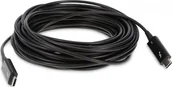 Kable komputerowe i do monitorów - LMP Thunderbolt 3 USB-C Optical Cable, active, 40 Gbit/s, black, 10 m 21292 - miniaturka - grafika 1