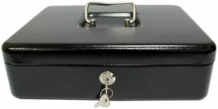 Metalkas Metalplus Metalplus Duża na pieniądze czarna 21534AS_BLACK 21534AS_BLACK - Sejfy i kasy pancerne - miniaturka - grafika 1