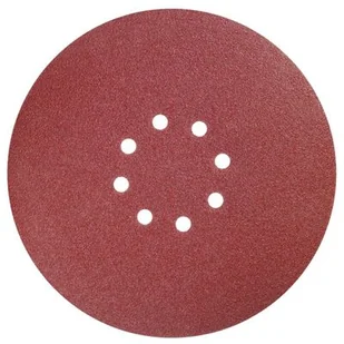 Tarczki ścierne z otworami do szlifierek do gipsu DED7749a0 225 mm, gr.60, 5 szt. DEDRA - Materiały ścierne - miniaturka - grafika 1