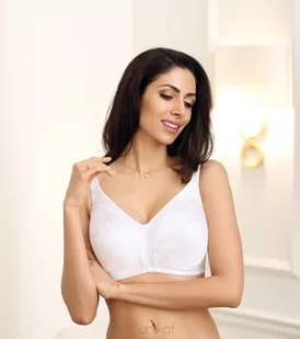 Biustonosz "SIMONA" soft (kolor BIAŁY, rozmiar 75E) - Biustonosze - miniaturka - grafika 1