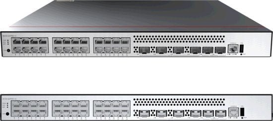 Switch Huawei S5700 Series Ethernet Switch - 24*10/100/1000BASE-T ports, 4*10GE SFP+ ports, 2*12GE stack ports S5735I-S24T4XE-V2
