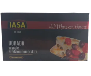 Dorada w sosie śródziemnomorskim 145 g 1 szt. - Konserwy i dania rybne - miniaturka - grafika 1