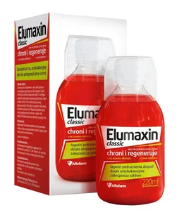 AFLOFARM Elumaxin Classic płyn do płukania jamy ustnej 220 ml - Płyny do płukania jamy ustnej - miniaturka - grafika 2