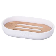 Mydelniczki i dozowniki mydła - PODSTAWKA POD MYDŁO PS/BAMBUS 123X93X25MM 532104 - miniaturka - grafika 1