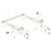 Akcesoria i części AGD - Łącznik pralki z suszarką, przekładka Beko 2985400200 Biały - miniaturka - grafika 1