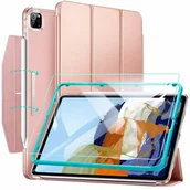 Etui do tabletów - ESR ZESTAW ETUI + SZKŁO ASCEND TRIFOLD & TEMPERED GLASS ROSE GOLD DO - IPAD PRO 11 2021 3282 - miniaturka - grafika 1