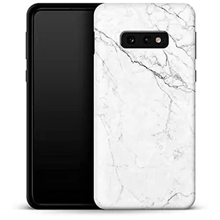 Premium etui na telefon komórkowy White Marble Samsung Galaxy S10e - Etui i futerały do telefonów - miniaturka - grafika 1