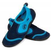 Pływanie - Aqua Speed Aqua czajnik buty na plażę morze See to idealne rozwiązanie sandały kąpielowe jako ochrona dla stóp # AS14 - niebieski - 24 EU 5908217651907 - miniaturka - grafika 1