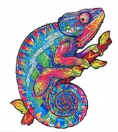 Puzzle - Puzzle Drewniane Dla Dorosłych Kolory Kameleon - miniaturka - grafika 1