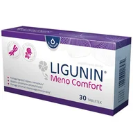 Suplementy diety - Ligunin Meno Comfort Oleofarm, 30 tabletek - miniaturka - grafika 1