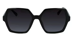 Calvin Klein Okulary przeciwsłoneczne damskie, Czarny, L - Okulary przeciwsłoneczne - miniaturka - grafika 1