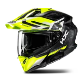 Kaski motocyklowe - Kask Adventure HJC RPHA 60 Dakar Czarny/ŻółtyS - miniaturka - grafika 1