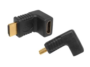 Złącze adapter kątowy Hdmi v1.4 wtyk-gniazdo 90st. - Adaptery i przejściówki - miniaturka - grafika 3
