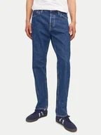 Spodnie męskie - Jack&Jones Jeansy Chris 12258101 Niebieski Relaxed Fit - miniaturka - grafika 1
