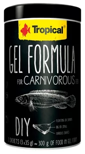 TROPICAL Gel Formula DIY pokarm dla ryb mięsożernych 1000ml - Pokarm dla ryb - miniaturka - grafika 1