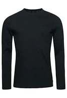 Koszulki męskie - Superdry Studios L/S Top M6010724A Black M Męski, Czarny, M - miniaturka - grafika 1