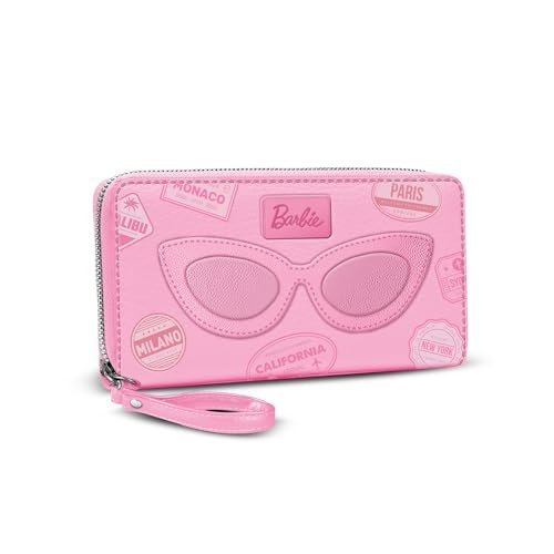 Barbie Travel-Portfel Essential, Różowy, 19 x 10 cm