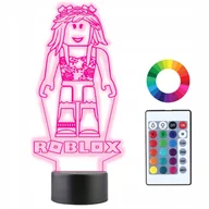 Lampy stojące - Lampka Nocna 3D Led ROBLOX GRA DZIECKO - miniaturka - grafika 1