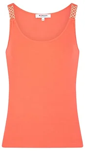Morgan damski top DUA pomarańczowy TS, Papaya, S - Koszulki i topy damskie - miniaturka - grafika 1