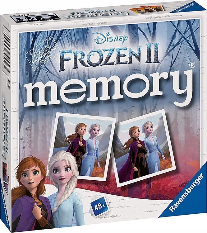 Disney GRA KRAINA LODU FROZEN II MEMORY MEMO KARTY PUZLE 48 KART