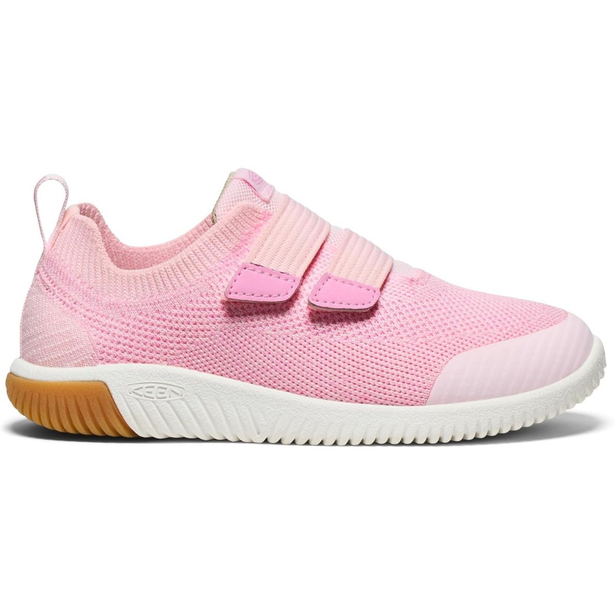 Buty dziewczęce Keen KNX Knit DS sportowe miejskie sneakersy na rzepy różowe-25,5