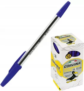 Corvina Długopis Classic niebieski 50 sztuk KW TRADE - Długopisy - miniaturka - grafika 2