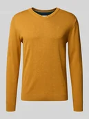 Swetry męskie - Sweter o kroju regular fit z czystej bawełny - miniaturka - grafika 1