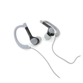 Słuchawki - Platinet In-Ear Earphones + Mic Sport Pm1072 Grey [42939] - miniaturka - grafika 1