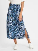 Spódnice - s.Oliver Spódnica damska Kobiety niebieski|wielokolorowy wzorzysty, 36 - miniaturka - grafika 1