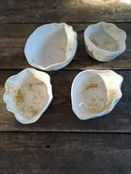 Miski i półmiski - Ocean Muszle / 4 miseczki do serwowania - miniaturka - grafika 1