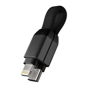 Rolling Square inCharge Mini Kabel do ładowania USB-C na Lightning - Czarny - Kable USB - miniaturka - grafika 1