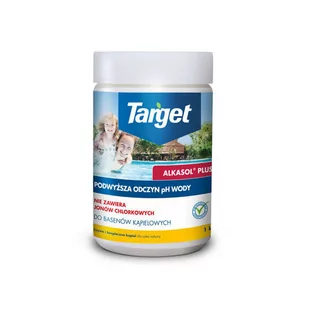 TARGET Alkasol Plus do basenów podnosi pH wody 1kg - Akcesoria do basenów - miniaturka - grafika 1