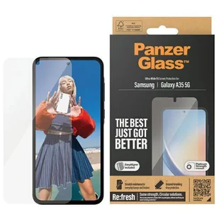 PanzerGlass Ultra-Wide Fit Sam A35 5G A356 Screen Protection Easy Aligner Included 7357 - Szkła hartowane na telefon - miniaturka - grafika 3