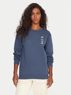 Bluzy damskie - Roxy Bluza Surf Stoked ERJFT05018 Niebieski Regular Fit - miniaturka - grafika 1