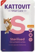 Mokra karma dla kotów - Kattovit Vital Care Sterilised 85g - miniaturka - grafika 1