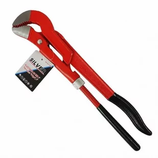 Klucz do rur żaba cęgi 1" nastawny szwedzki 32cm SILVER - Klucze i nasadki - miniaturka - grafika 1