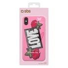 Etui i futerały do telefonów - SBS Etui Love iPhone X/XS Różowy - miniaturka - grafika 1