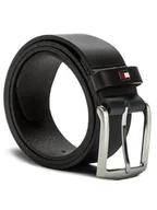 Paski - Tommy Hilfiger Pasek Męski New Denton Belt 4.0 E367863162 85 Czarny - miniaturka - grafika 1