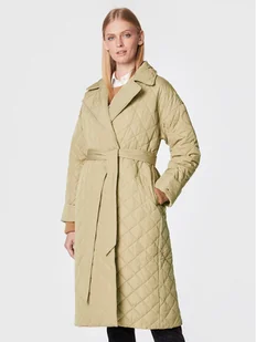 Tommy Hilfiger Kurtka przejściowa Sorona Quilted WW0WW35090 Beżowy Regular Fit - Kurtki damskie - miniaturka - grafika 1