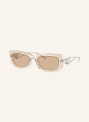 Okulary przeciwsłoneczne - Prada Okulary Przeciwsłoneczne Pr 14ys beige - miniaturka - grafika 1