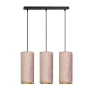 Lampy sufitowe - Emibig Bente lampa wisząca 3-punktowa różowa 1061/3 1061/3 - miniaturka - grafika 1