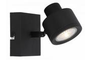 Lampy ścienne - Lampa kinkiet Emerson 837001-30 czarna Reality - miniaturka - grafika 1