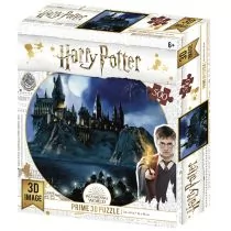 Magiczne puzzle 500 el. Harry Potter. Hogwart nocą Wizarding World - Puzzle - miniaturka - grafika 1
