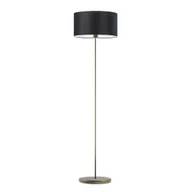 Lampy stojące - Lampa podłogowa LYSNE Werona, 60 W, E27, czarna/złota, 156x40 cm - miniaturka - grafika 1