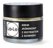 Kremy do twarzy - La-Le La-Le - Krem jaśminowy do twarzy z ekstraktem z jedwabiu - 60ml - miniaturka - grafika 1