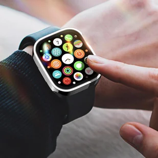 Dux Ducis Hamo etui do Watch 7 41mm metaliczny pokrowiec na zegarek srebrny - Akcesoria do smartwatchy - miniaturka - grafika 8